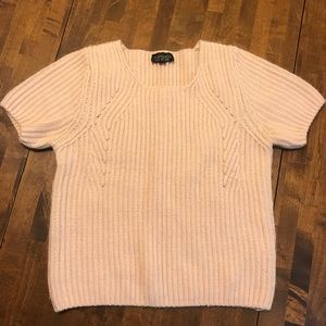 Topshop Short Sleeve Sweater